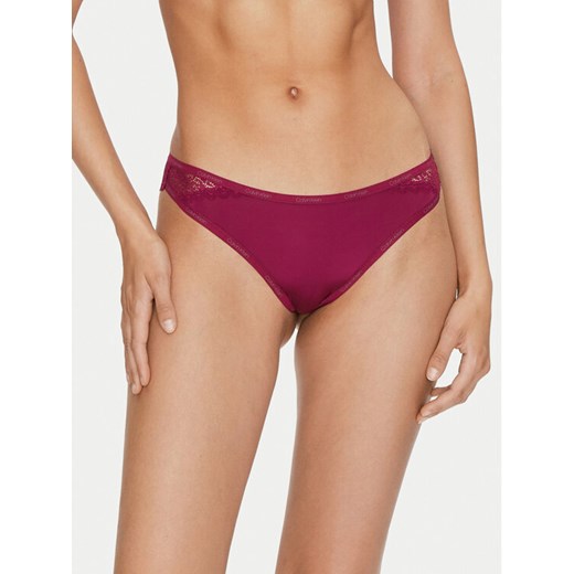Calvin Klein Underwear Figi brazylijskie 000QF5152E Fioletowy ze sklepu MODIVO w kategorii Majtki damskie - zdjęcie 182636408