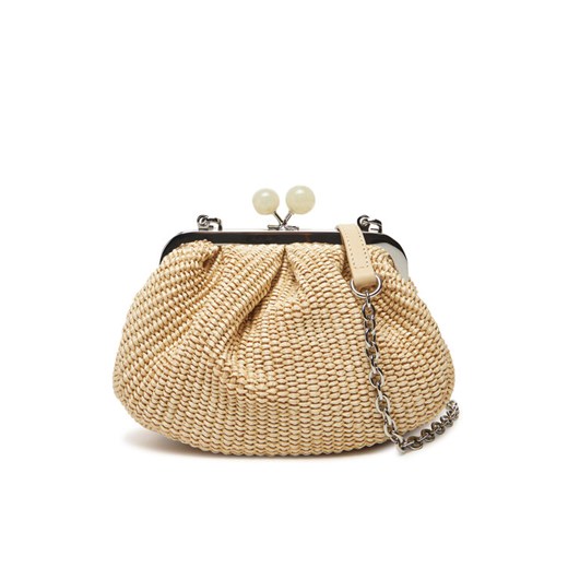 Weekend Max Mara Torebka Palmas 2515511095650 Beżowy ze sklepu MODIVO w kategorii Kopertówki - zdjęcie 182636417