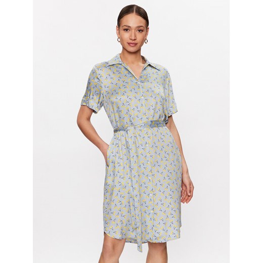 United Colors Of Benetton Sukienka codzienna 4JUZDV04D Niebieski Regular Fit ze sklepu MODIVO w kategorii Sukienki - zdjęcie 182636447