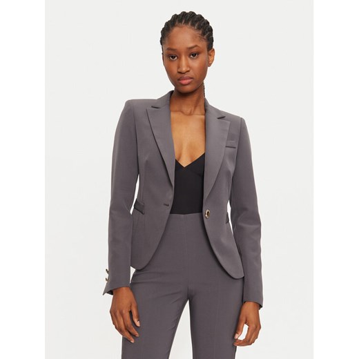 Rinascimento Marynarka 1000769226573 Szary Regular Fit ze sklepu MODIVO w kategorii Marynarki damskie - zdjęcie 182636456