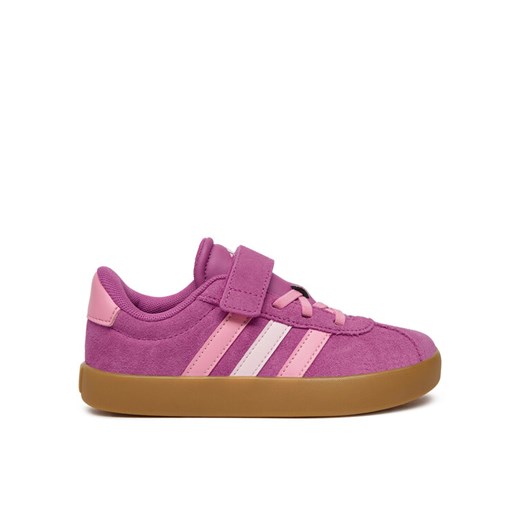 adidas Sneakersy VL Court 3.0 JH6316 Różowy ze sklepu MODIVO w kategorii Buty sportowe dziecięce - zdjęcie 182636458