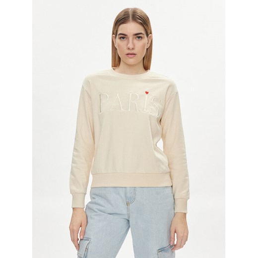 JDY Bluza Paris 15221015 Biały Regular Fit ze sklepu MODIVO w kategorii Bluzy damskie - zdjęcie 182636499