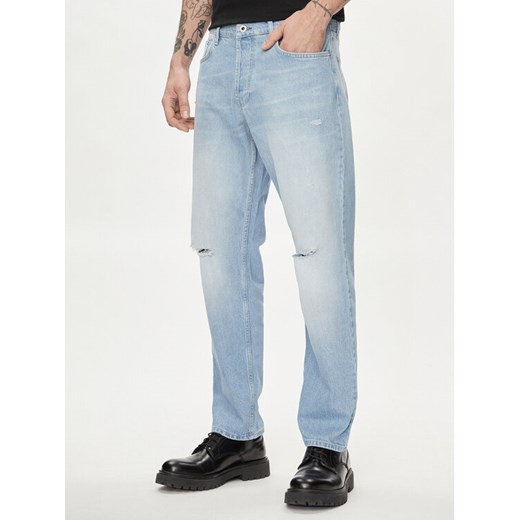 Karl Lagerfeld Jeans Jeansy 241D1110 Niebieski Relaxed Fit ze sklepu MODIVO w kategorii Jeansy męskie - zdjęcie 182636508