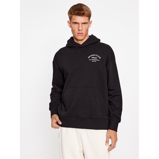 Fila Bluza FAM0503 Czarny Oversize ze sklepu MODIVO w kategorii Bluzy męskie - zdjęcie 182636545