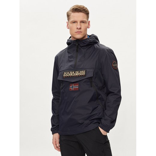 Napapijri Kurtka anorak Wb Pkt V2 NP0A4HX6 Granatowy Regular Fit ze sklepu MODIVO w kategorii Kurtki męskie - zdjęcie 182636555