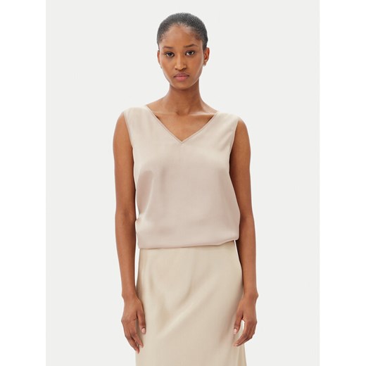 Marella Bluzka Lien 2515161092 Écru Regular Fit ze sklepu MODIVO w kategorii Bluzki damskie - zdjęcie 182636567