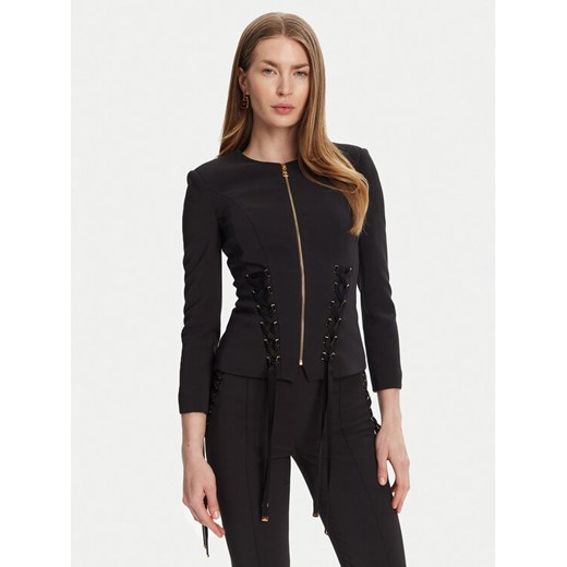 Elisabetta Franchi Marynarka GI-135-51E2 Czarny Regular Fit ze sklepu MODIVO w kategorii Marynarki damskie - zdjęcie 182636576