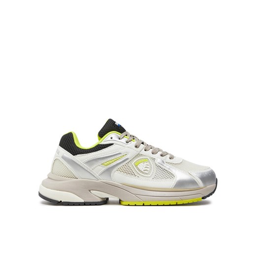 Blauer Sneakersy S4EAGLE01/MEP Biały ze sklepu MODIVO w kategorii Buty sportowe męskie - zdjęcie 182636596