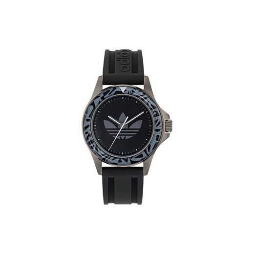 adidas Zegarek Expression One AOFH24511 Czarny ze sklepu MODIVO w kategorii Zegarki - zdjęcie 182636617