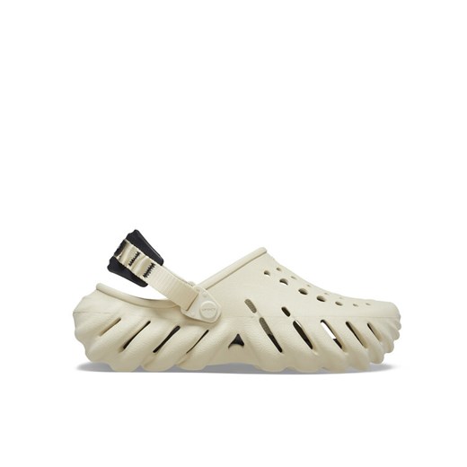 Crocs Klapki Echo Clog 207937 Beżowy ze sklepu MODIVO w kategorii Klapki męskie - zdjęcie 182636619