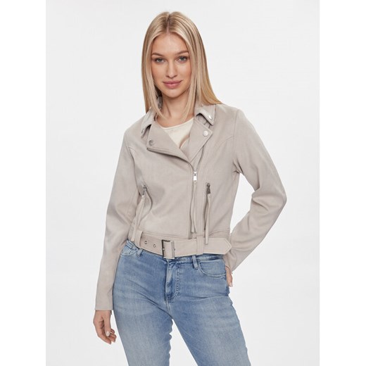 Guess Kurtka przejściowa Celeste W4RL10 WFWQ0 Szary Regular Fit ze sklepu MODIVO w kategorii Kurtki damskie - zdjęcie 182636628