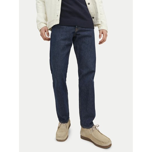 Jack&Jones Jeansy Chris 12237276 Granatowy Relaxed Fit ze sklepu MODIVO w kategorii Jeansy męskie - zdjęcie 182636629