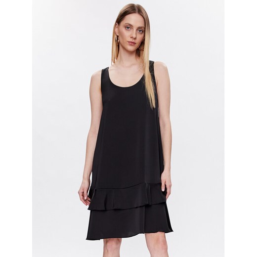 Liu Jo Beachwear Sukienka koktajlowa VA3101 T3416 Czarny Relaxed Fit ze sklepu MODIVO w kategorii Sukienki - zdjęcie 182636648