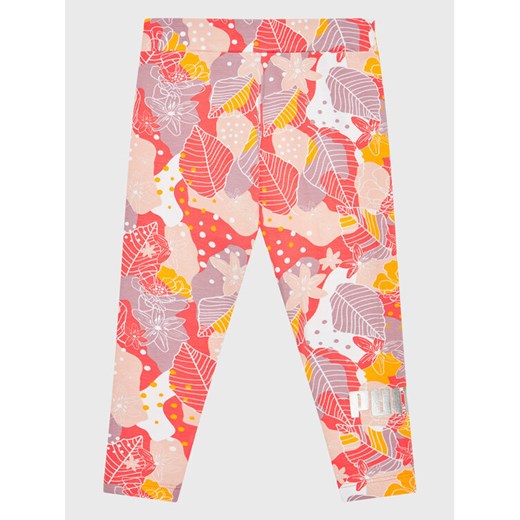Puma Legginsy Bloom 670314 Różowy Tight Fit ze sklepu MODIVO w kategorii Spodnie dziewczęce - zdjęcie 182636769