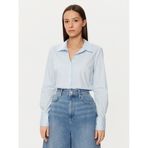 Vero Moda Koszula Anna 10318701 Błękitny Slim Fit ze sklepu MODIVO w kategorii Koszule damskie - zdjęcie 182636817