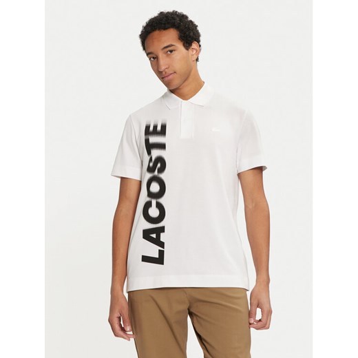 Lacoste Polo PH2801 Biały Regular Fit ze sklepu MODIVO w kategorii T-shirty męskie - zdjęcie 182636836