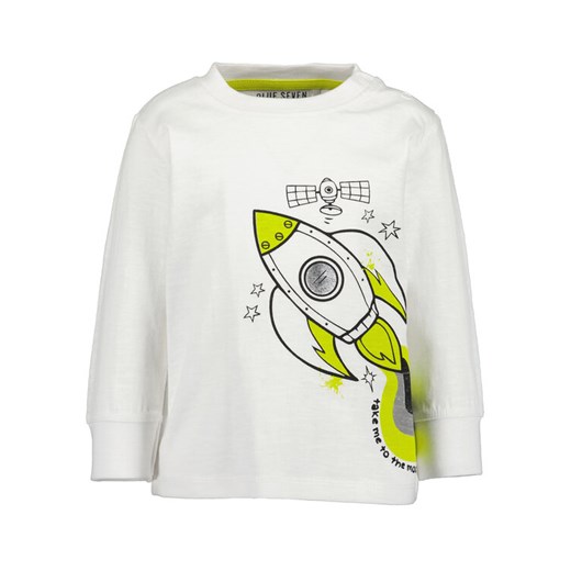 Blue Seven Bluzka 977624 X Biały Regular Fit ze sklepu MODIVO w kategorii T-shirty chłopięce - zdjęcie 182636896