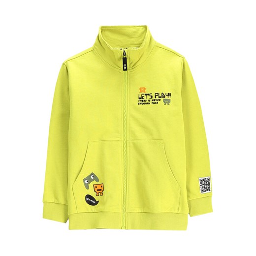 Coccodrillo Bluza WC5132201GBK Żółty Regular Fit ze sklepu MODIVO w kategorii Bluzy chłopięce - zdjęcie 182636946