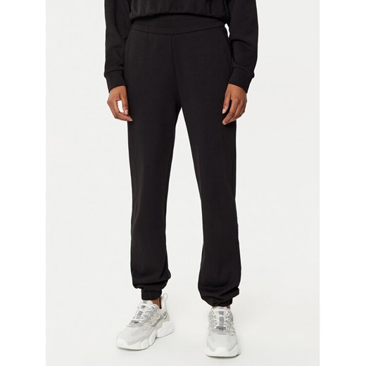 Armani Exchange Spodnie dresowe XW000089 AF10172 UC001 Czarny Regular Fit ze sklepu MODIVO w kategorii Spodnie damskie - zdjęcie 182636978