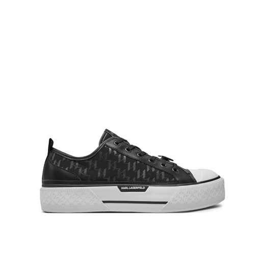 KARL LAGERFELD Trampki KL50424 Czarny ze sklepu MODIVO w kategorii Trampki męskie - zdjęcie 182637107