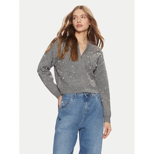ONLY Kardigan Franka 15334886 Szary Oversize ze sklepu MODIVO w kategorii Swetry damskie - zdjęcie 182637117