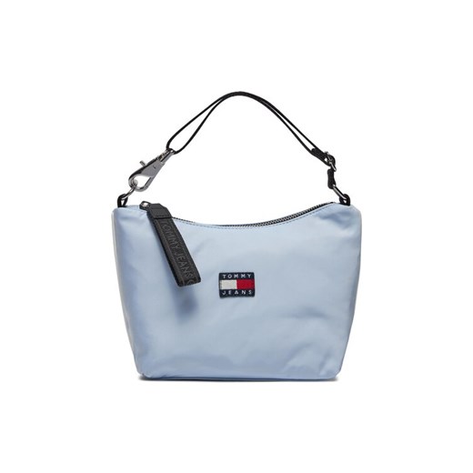 Tommy Jeans Torebka Tjw Heritage Shoulder Bag AW0AW15823 Błękitny ze sklepu MODIVO w kategorii Torebki bagietki - zdjęcie 182637129