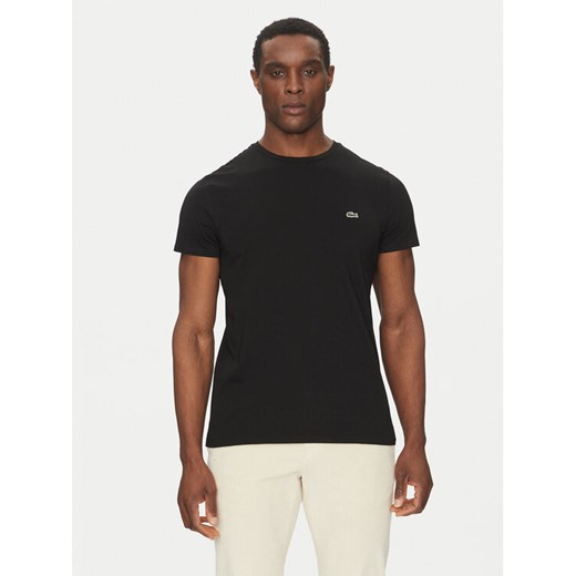 Lacoste T-Shirt TH6709 Czarny Regular Fit Lacoste 5 MODIVO