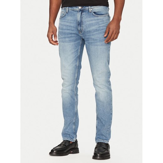 HUGO Jeansy 50537685 Niebieski Slim Fit ze sklepu MODIVO w kategorii Jeansy męskie - zdjęcie 182637148