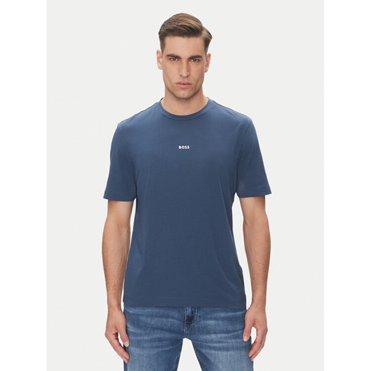 BOSS T-Shirt Tchup 50473278 Niebieski Relaxed Fit ze sklepu MODIVO w kategorii T-shirty męskie - zdjęcie 182637189
