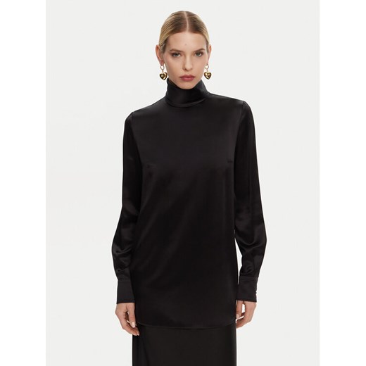 Dolce&Gabbana Bluzka F7AI0T FU1AU N0000 Czarny Regular Fit ze sklepu MODIVO w kategorii Bluzki damskie - zdjęcie 182637198