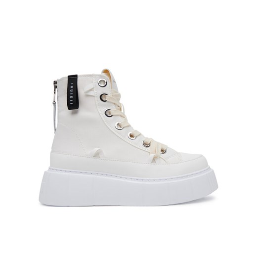 Inuikii Trampki Matilda Canvas High 30103-025 Biały ze sklepu MODIVO w kategorii Trampki damskie - zdjęcie 182637207