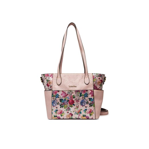 Laura Vita Torebka Amep 03 Różowy ze sklepu MODIVO w kategorii Torby Shopper bag - zdjęcie 182637239