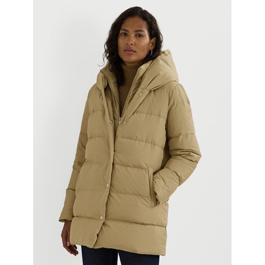 LAUREN RALPH LAUREN Kurtka puchowa 297962420003 Beżowy Oversize ze sklepu MODIVO w kategorii Kurtki damskie - zdjęcie 182637298