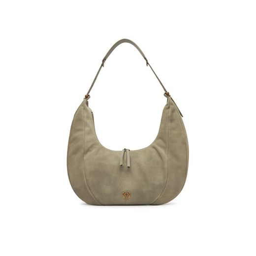PINKO Torebka Slouchy Hobo Big PE 25 PLTT 104295 A29N Szary ze sklepu MODIVO w kategorii Torebki damskie - zdjęcie 182637318
