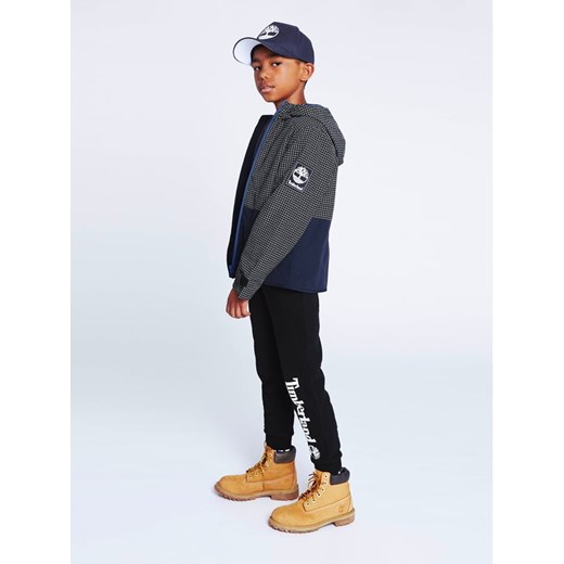 Timberland Wiatrówka T26582 S Granatowy Regular Fit ze sklepu MODIVO w kategorii Kurtki chłopięce - zdjęcie 182637339