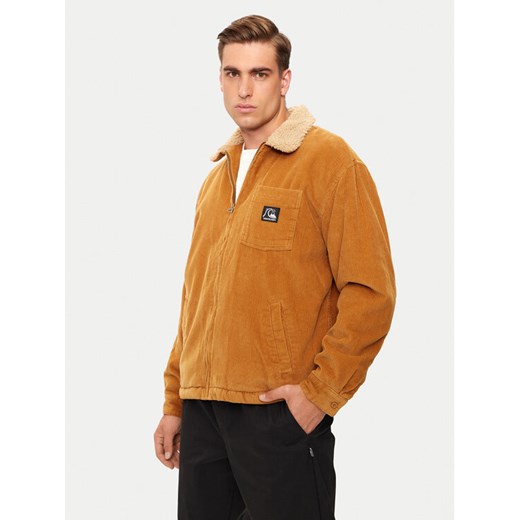 Quiksilver Kurtka przejściowa DNA Sherpa Harrington EQYJK04064 Beżowy Regular Fit ze sklepu MODIVO w kategorii Kurtki męskie - zdjęcie 182637365