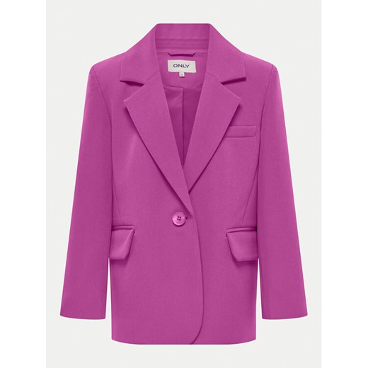 Kids ONLY Marynarka Lana Berry 15300091 Różowy Oversize ze sklepu MODIVO w kategorii Marynarki damskie - zdjęcie 182637736