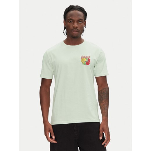 Volcom T-Shirt Tooflow A3512551 Zielony Classic Fit ze sklepu MODIVO w kategorii T-shirty męskie - zdjęcie 182637768