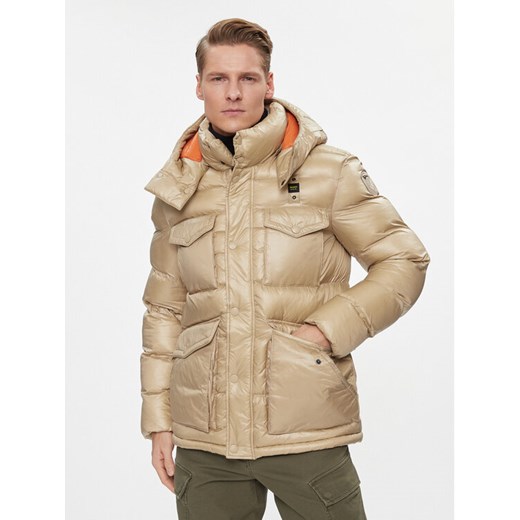 Blauer Kurtka puchowa 23WBLUC02236 Beżowy Regular Fit ze sklepu MODIVO w kategorii Kurtki męskie - zdjęcie 182637785