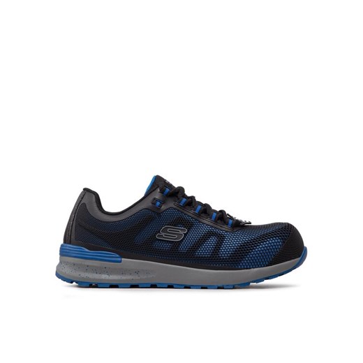 Skechers Półbuty Bulklin 77180EC/BLU Czarny ze sklepu MODIVO w kategorii Buty sportowe męskie - zdjęcie 182637825