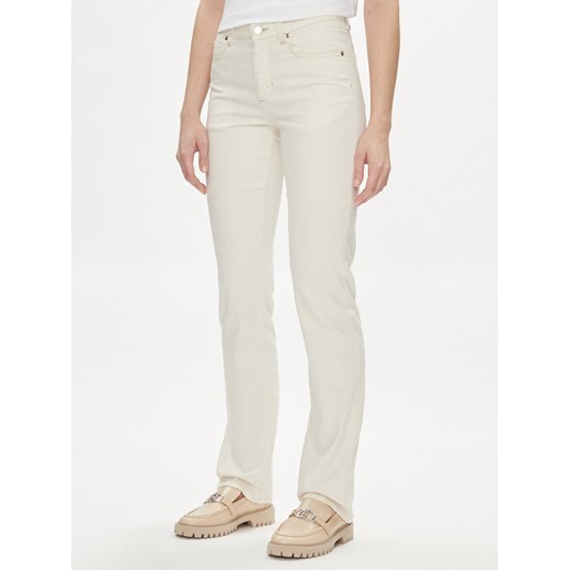 Liu Jo Jeansy UA4063 T4406 Écru Regular Fit ze sklepu MODIVO w kategorii Jeansy damskie - zdjęcie 182637839
