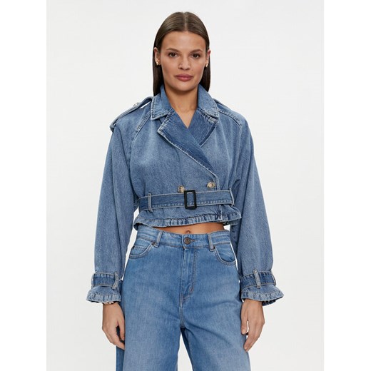 Liu Jo Kurtka jeansowa UA4233 DS059 Niebieski Regular Fit ze sklepu MODIVO w kategorii Kurtki damskie - zdjęcie 182637865