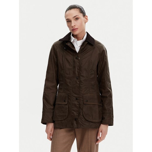 Barbour Kurtka przejściowa Beadnell LWX0667BR31 Brązowy Regular Fit ze sklepu MODIVO w kategorii Kurtki damskie - zdjęcie 182637986