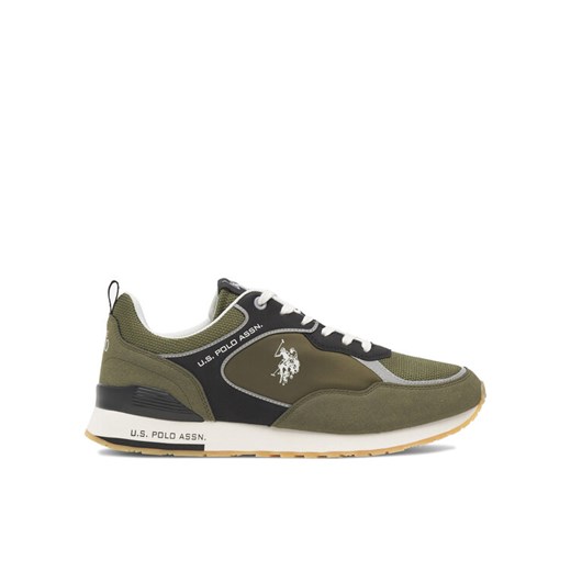 U.S. Polo Assn. Sneakersy TABRY007A Khaki ze sklepu MODIVO w kategorii Buty sportowe męskie - zdjęcie 182638036