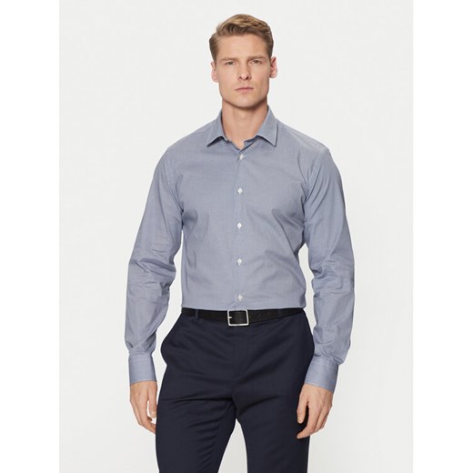Liu Jo Koszula QA5114 T4354 Granatowy Slim Fit ze sklepu MODIVO w kategorii Koszule męskie - zdjęcie 182638077