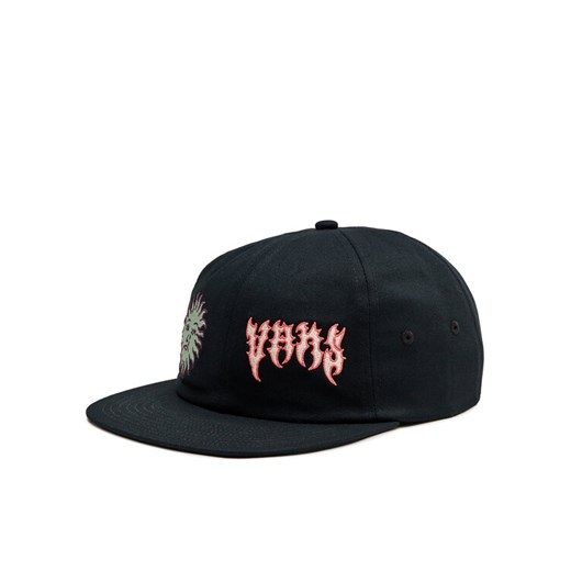 Vans Czapka z daszkiem Sunface Jockey VN000GKABLK1 Czarny ze sklepu MODIVO w kategorii Czapki z daszkiem męskie - zdjęcie 182638119