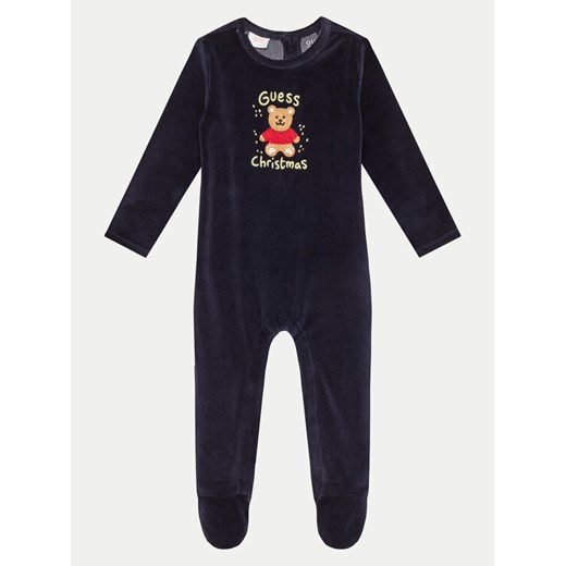 Guess Śpiochy P4BG02 KAVN0 Granatowy Regular Fit ze sklepu MODIVO w kategorii Śpiochy - zdjęcie 182638179