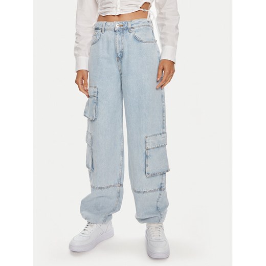 Hugo Jeansy Gaio_B 50513742 Niebieski Loose Fit 26_32 MODIVO
