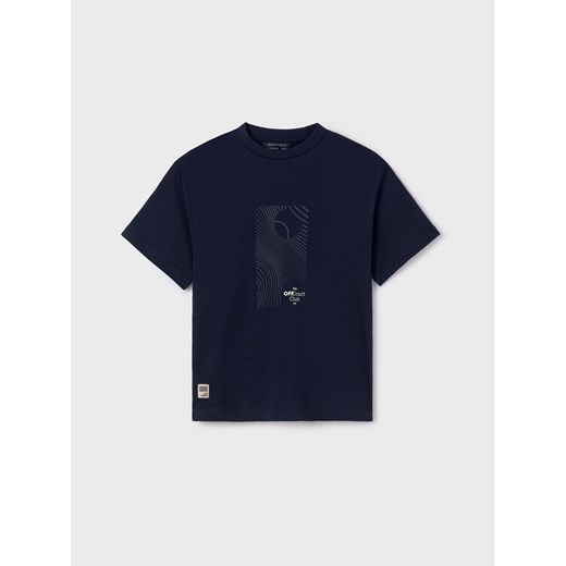 Mayoral T-Shirt 6032 Granatowy Regular Fit ze sklepu MODIVO w kategorii T-shirty chłopięce - zdjęcie 182638315
