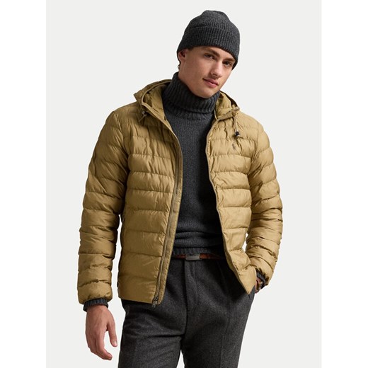 Polo Ralph Lauren Kurtka przejściowa 710955869005 Beżowy Regular Fit ze sklepu MODIVO w kategorii Kurtki męskie - zdjęcie 182638325